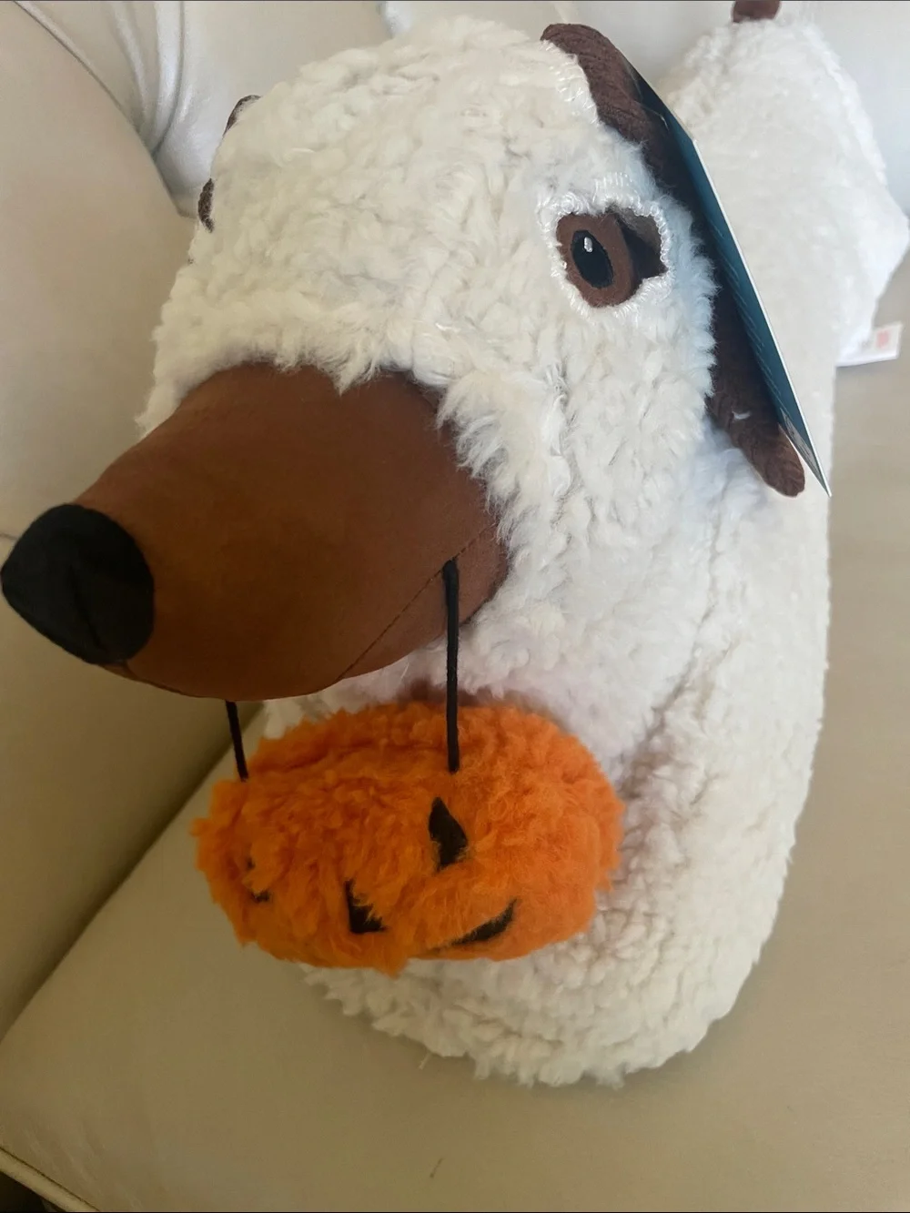 Dachshund ghost Humane World for Animals Decorative Pillow